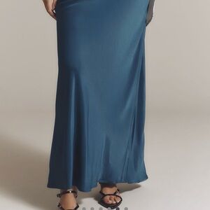 Maeve asymmetric wrap skirt
